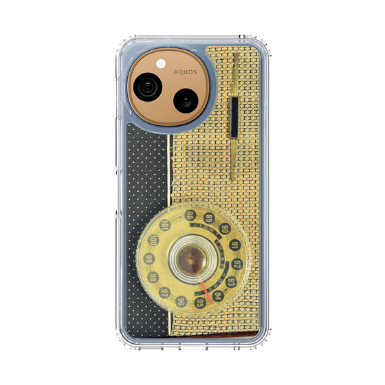 スリムプロテクションケース［ RETORO RADIO - Blue ］