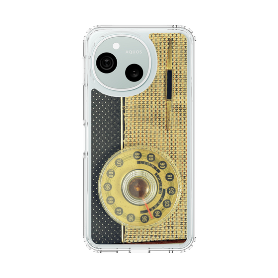 スリムプロテクションケース［ RETORO RADIO - Blue ］