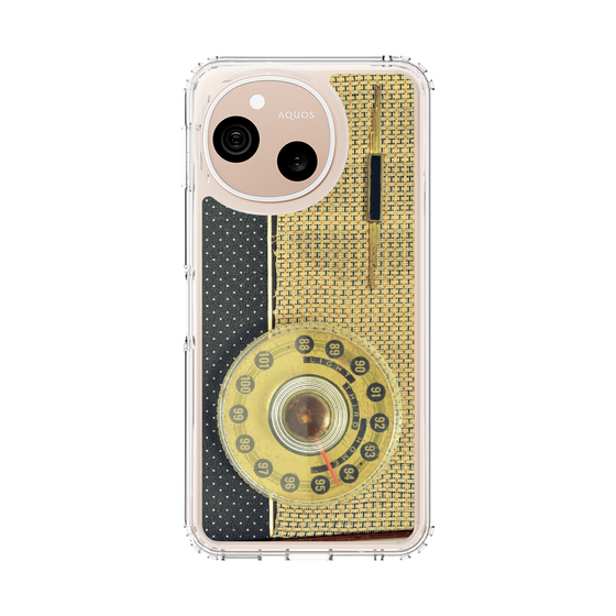 スリムプロテクションケース［ RETORO RADIO - Blue ］