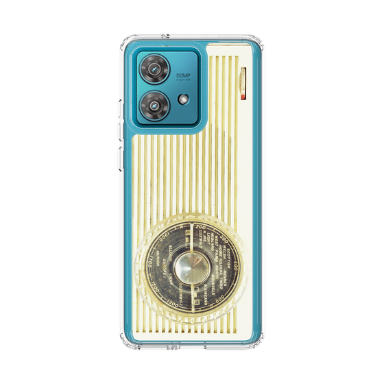 スリムプロテクションケース［ RETORO RADIO - White ］