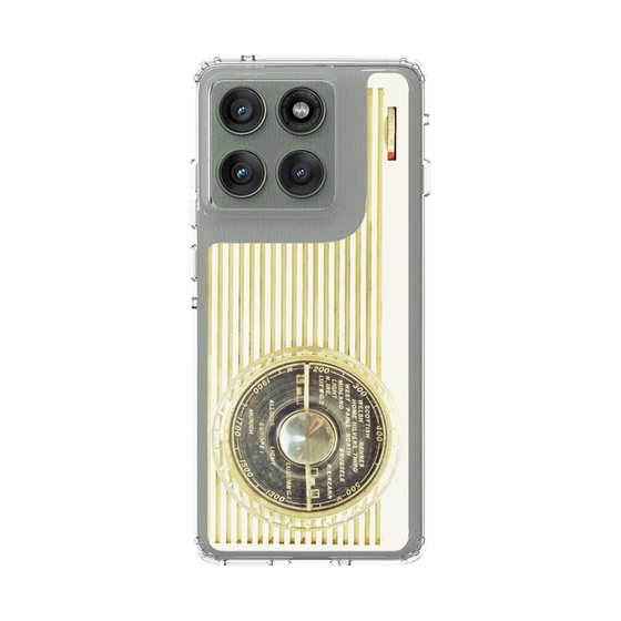 スリムプロテクションケース［ RETORO RADIO - White ］