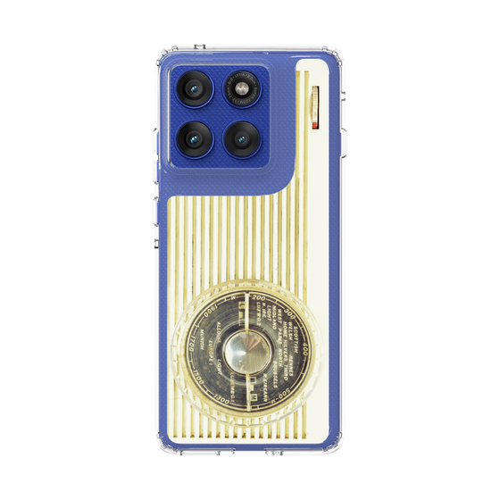 スリムプロテクションケース［ RETORO RADIO - White ］