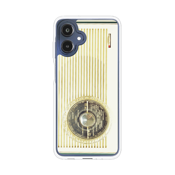 スリムプロテクションケース［ RETORO RADIO - White ］