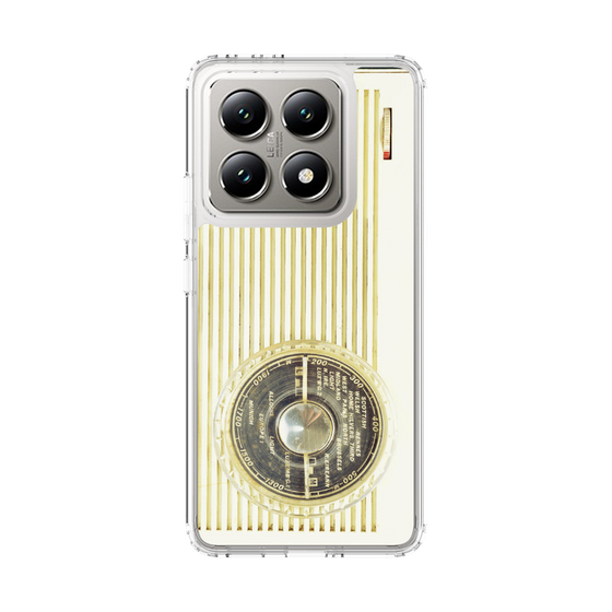 スリムプロテクションケース［ RETORO RADIO - White ］