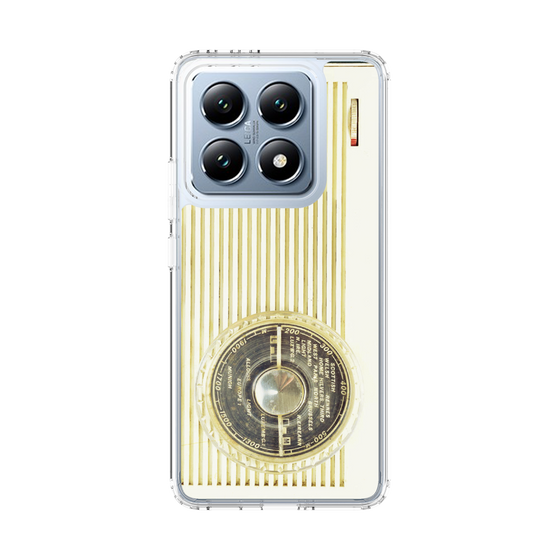 スリムプロテクションケース［ RETORO RADIO - White ］