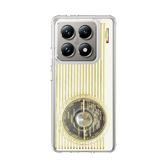 スリムプロテクションケース［ RETORO RADIO - White ］