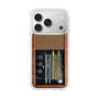 スリムプロテクションケース［ RETORO RADIO - Brown ］