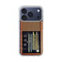 スリムプロテクションケース［ RETORO RADIO - Brown ］