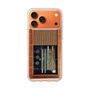 スリムプロテクションケース［ RETORO RADIO - Brown ］