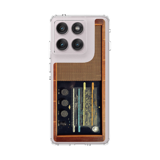 スリムプロテクションケース［ RETORO RADIO - Brown ］