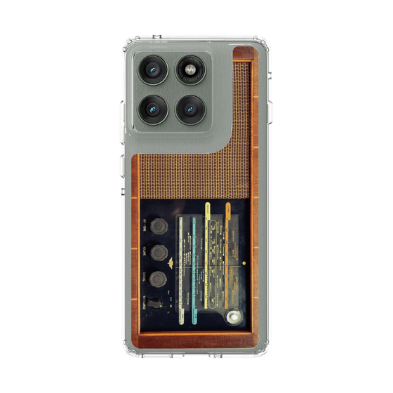 スリムプロテクションケース［ RETORO RADIO - Brown ］