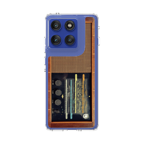 スリムプロテクションケース［ RETORO RADIO - Brown ］