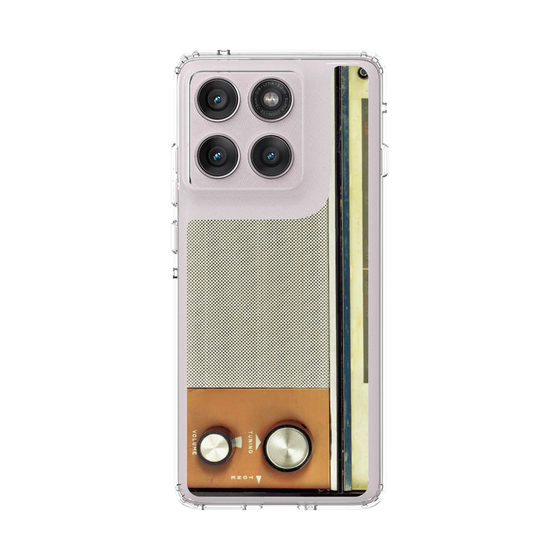 スリムプロテクションケース［ RETORO RADIO - Orange ］