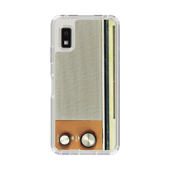 スリムプロテクションケース［ RETORO RADIO - Orange ］