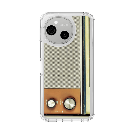 スリムプロテクションケース［ RETORO RADIO - Orange ］