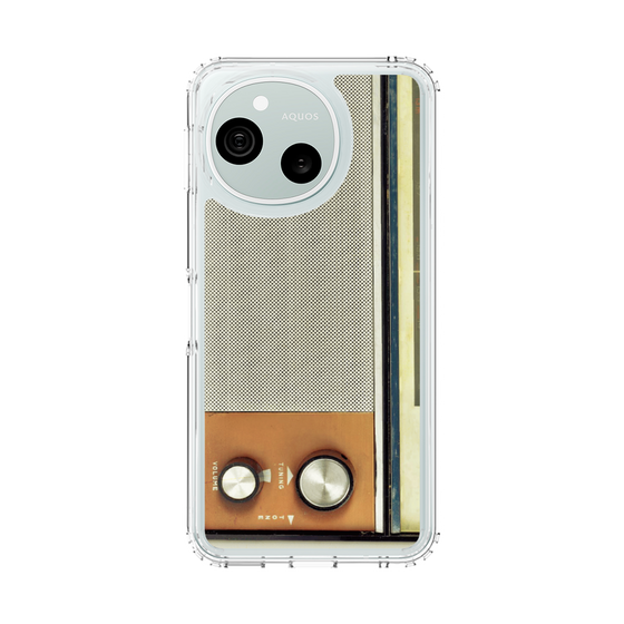 スリムプロテクションケース［ RETORO RADIO - Orange ］