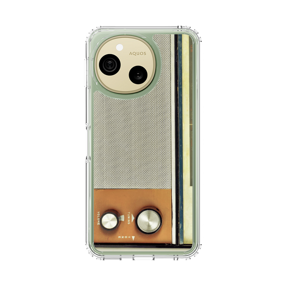 スリムプロテクションケース［ RETORO RADIO - Orange ］