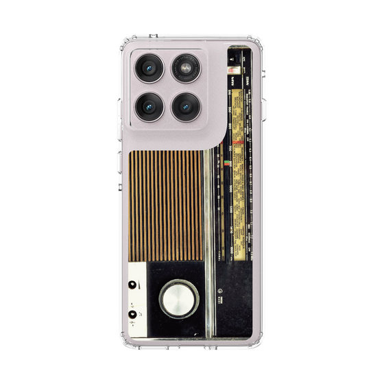 スリムプロテクションケース［ RETORO RADIO - Black ］