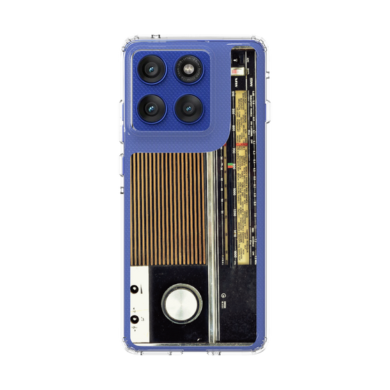 スリムプロテクションケース［ RETORO RADIO - Black ］