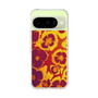 スリムプロテクションケース［ y2k(Year2000) - Flower - Orange purple ］