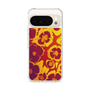 スリムプロテクションケース［ y2k(Year2000) - Flower - Orange purple ］