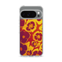スリムプロテクションケース［ y2k(Year2000) - Flower - Orange purple ］
