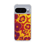 スリムプロテクションケース［ y2k(Year2000) - Flower - Orange purple ］