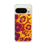 スリムプロテクションケース［ y2k(Year2000) - Flower - Orange purple ］