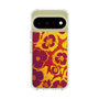 スリムプロテクションケース［ y2k(Year2000) - Flower - Orange purple ］