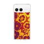 スリムプロテクションケース［ y2k(Year2000) - Flower - Orange purple ］