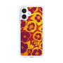 スリムプロテクションケース［ y2k(Year2000) - Flower - Orange purple ］