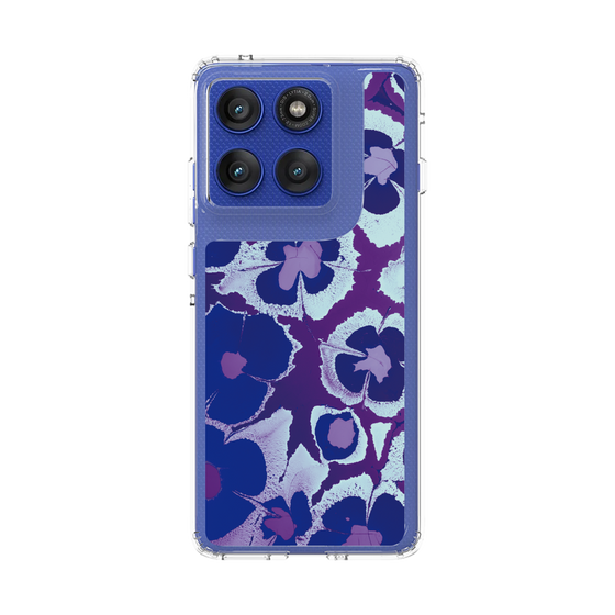 スリムプロテクションケース［ y2k(Year2000) - Flower - Rich Purple ］