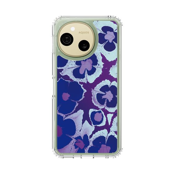 スリムプロテクションケース［ y2k(Year2000) - Flower - Rich Purple ］