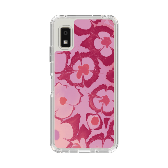 スリムプロテクションケース［ y2k(Year2000) - Flower - Cutie Pink ］