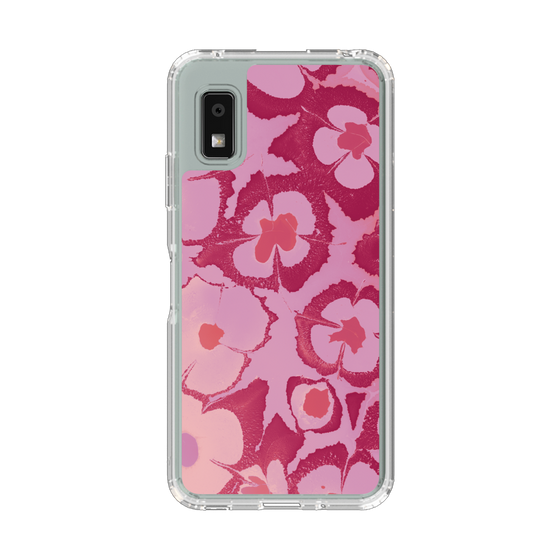 スリムプロテクションケース［ y2k(Year2000) - Flower - Cutie Pink ］