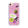 スリムプロテクションケース［ Playful sticker - Dusty Pink ］