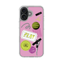 スリムプロテクションケース［ Playful sticker - Dusty Pink ］