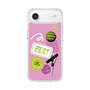 スリムプロテクションケース［ Playful sticker - Dusty Pink ］