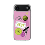 スリムプロテクションケース［ Playful sticker - Dusty Pink ］