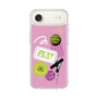 スリムプロテクションケース［ Playful sticker - Dusty Pink ］