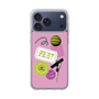 スリムプロテクションケース［ Playful sticker - Dusty Pink ］