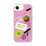 スリムプロテクションケース［ Playful sticker - Dusty Pink ］