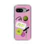 スリムプロテクションケース［ Playful sticker - Dusty Pink ］