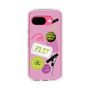 スリムプロテクションケース［ Playful sticker - Dusty Pink ］