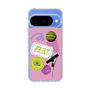 スリムプロテクションケース［ Playful sticker - Dusty Pink ］