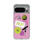 スリムプロテクションケース［ Playful sticker - Dusty Pink ］