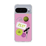 スリムプロテクションケース［ Playful sticker - Dusty Pink ］