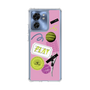 スリムプロテクションケース［ Playful sticker - Dusty Pink ］