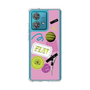 スリムプロテクションケース［ Playful sticker - Dusty Pink ］