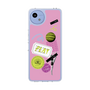 スリムプロテクションケース［ Playful sticker - Dusty Pink ］
